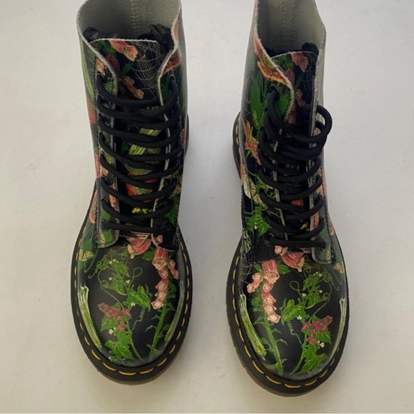 🍃 Like new! Dr. Martens 1460 Wild Botanics Boots 37 - Picture 4 of 7
